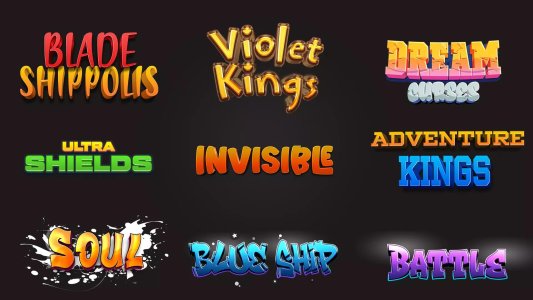 26 PSD Logo Templates