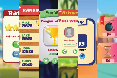 Combo of Awesome Game UI pack